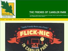 Tablet Screenshot of friendsofcandlerpark.org